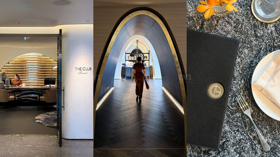 Club Lounge ที่ The Club Fairmont โรงแรม Fairmont Bangkok Sukhumvit 