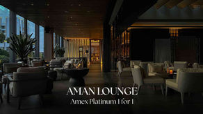 [รีวิว] Aman Lounge ใช้สิทธิ์ Amex Platinum 1 for 1 | Aman Nai Lert Bangkok