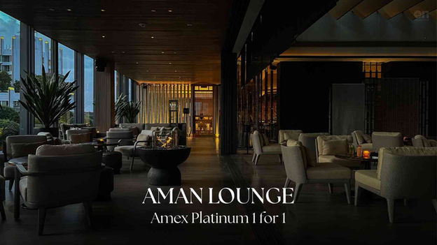 [รีวิว] Aman Lounge ใช้สิทธิ์ Amex Platinum 1 for 1 | Aman Nai Lert Bangkok