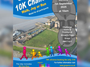 Grays 10K Challenge - Walk, Jog or Run