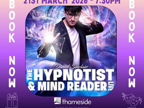 Daniel Sinclar The Hypnotist & Mind Reader Live