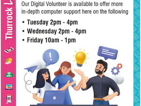 Digital Support at Tilbury Library and Hub