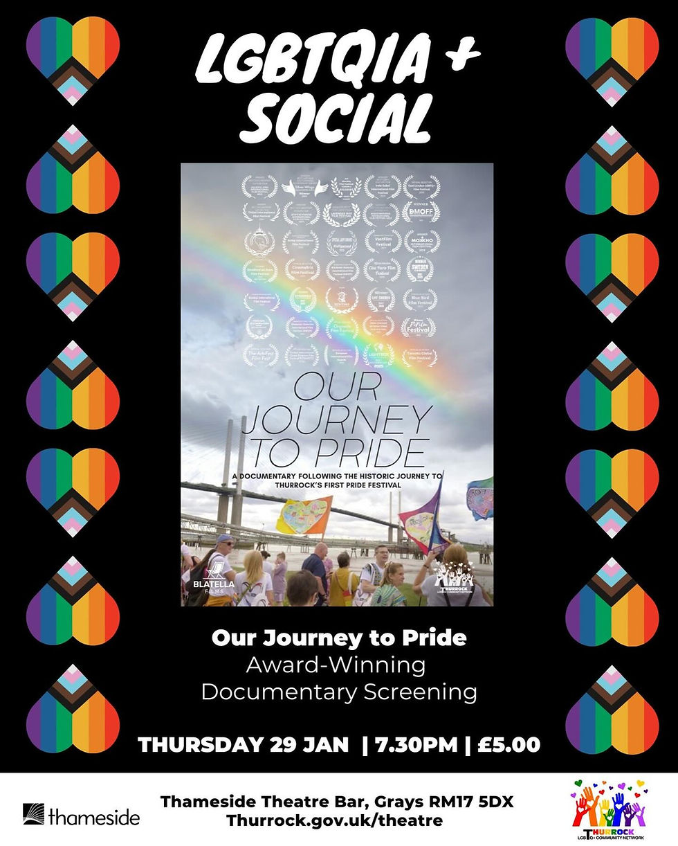 LGBTQIA+ EVENT AND SOCIAL EVENING