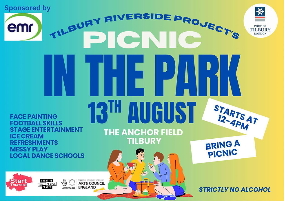Tilbury Riverside Project Picnic In The Park