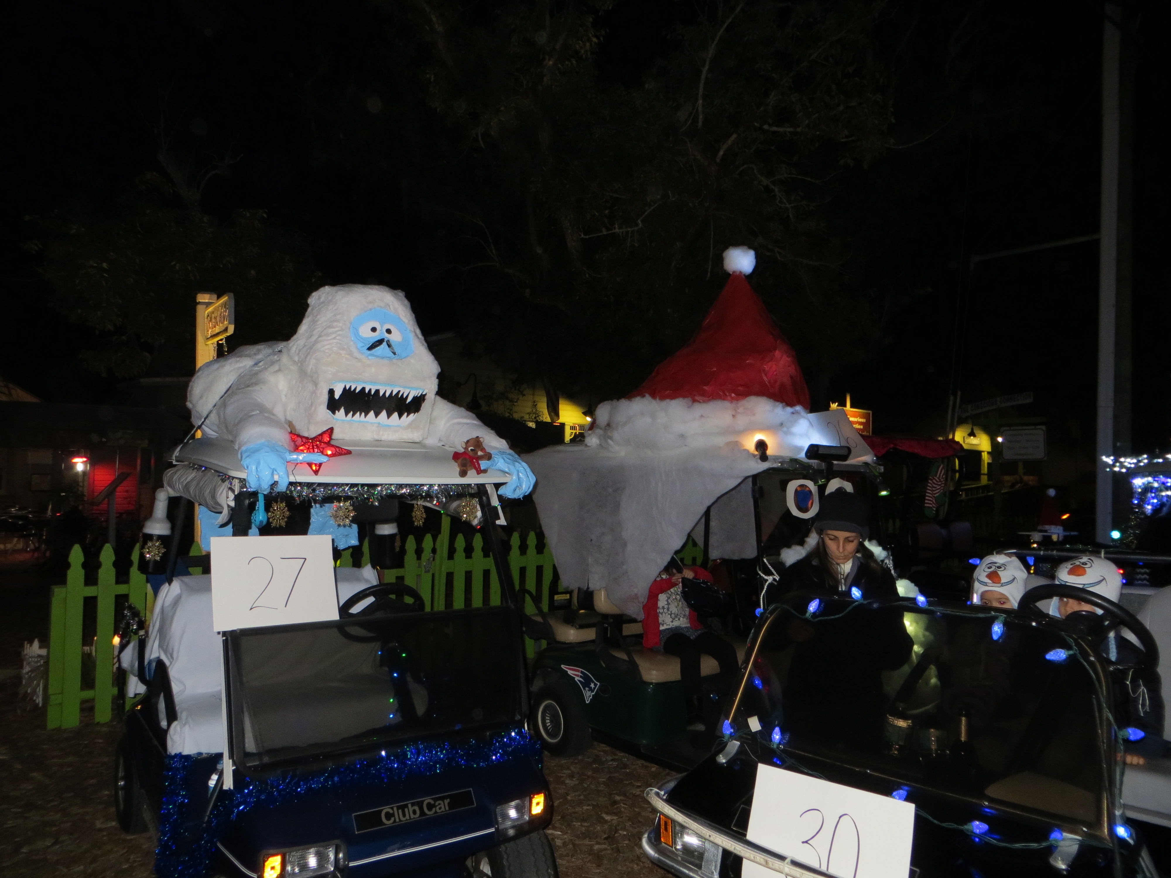 Ozona Annual Holiday Golf Cart Parade ozonavillagefl