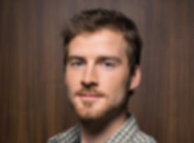 Man with Wooden Background