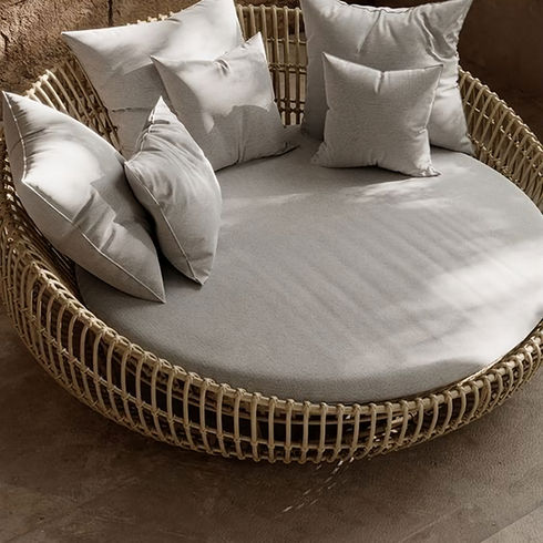 cane outdoor furniture