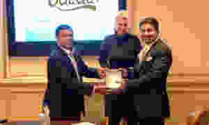 Billionaire Industrialist Abhishek Verma with Legendary Maldivian hotelier Ibrahim Mohammed Didi