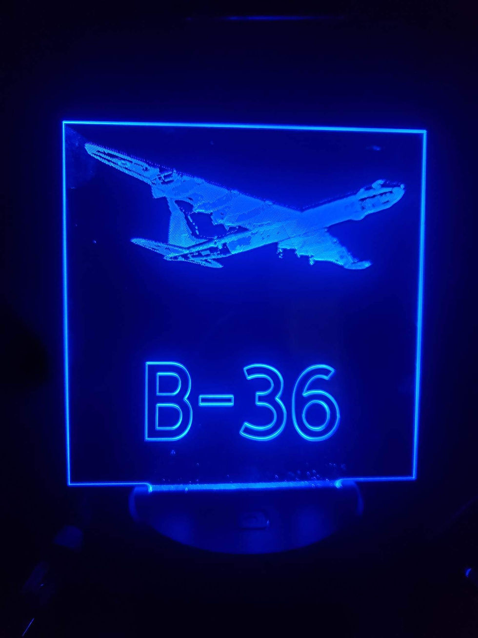 Thumbnail: Light up acrylic disc w/ stand