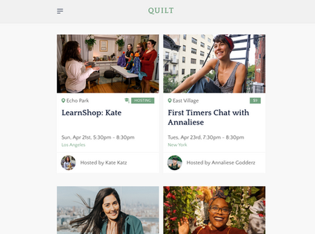 Collaborating with Quilt!!! 