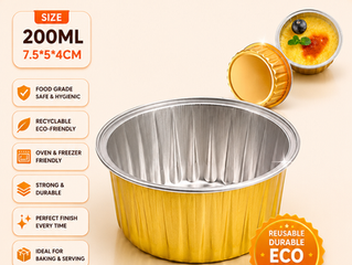 GOLD FOIL CONTAINERS TIN WITH CLEAR LID Wedding Dessert Costs Party Packaging Best Buy customers decide whether a product looks premium Sri Lanka