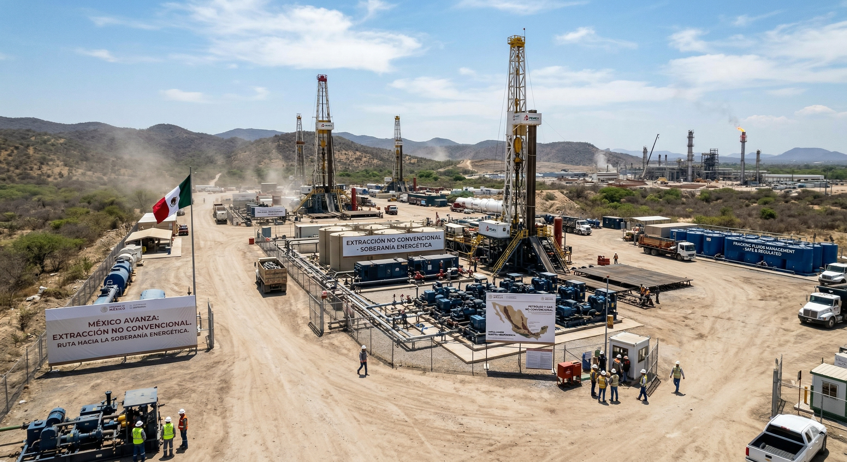 México apuesta por la extracción no convencional para alcanzar la soberanía energética