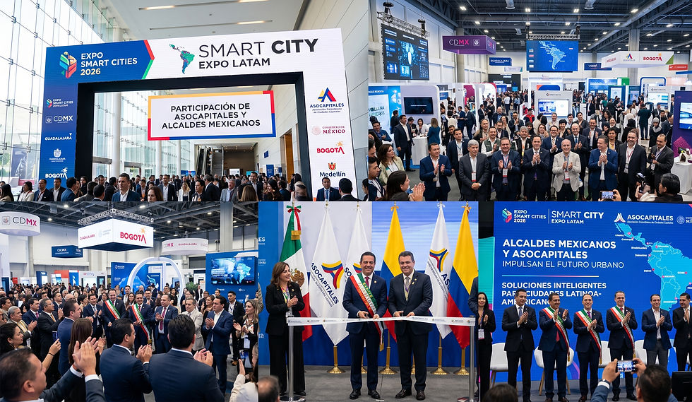La EXPO Smart Cities 2026 permite a los gobiernos locales mexicanos acceder a conocimiento especializado y alianzas estratégicas para implementar soluciones tecnológicas que mejoren la calidad de vida urbana.