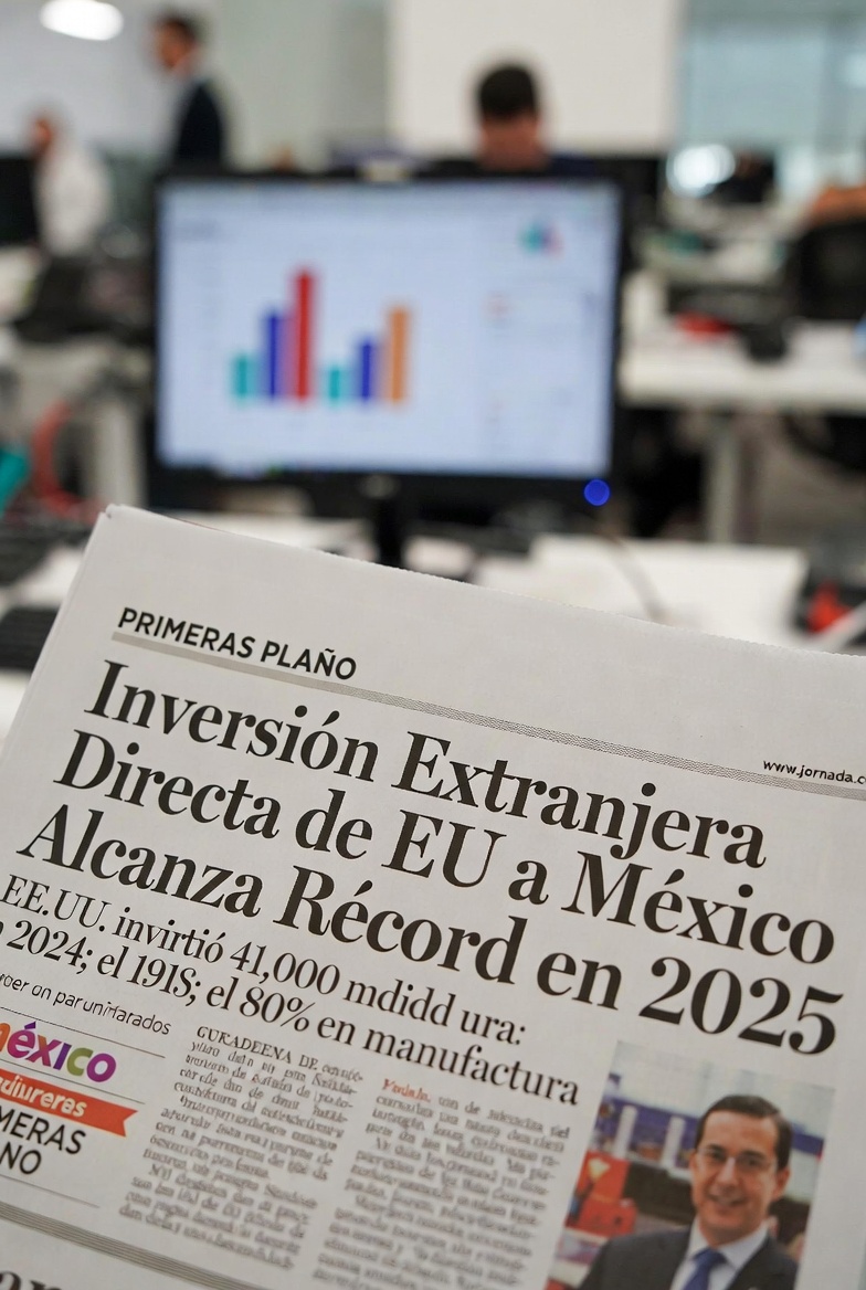 Inversión Extranjera Directa de Estados Unidos a México alcanza récord en 2025
