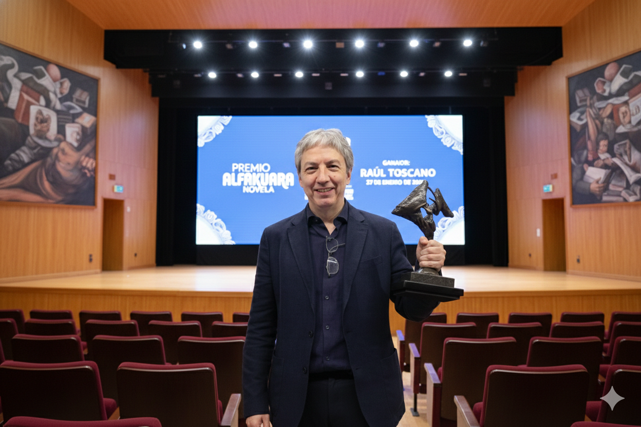 Escritor mexicano David Toscana gana el XXIX Premio Alfaguara de Novela 2026