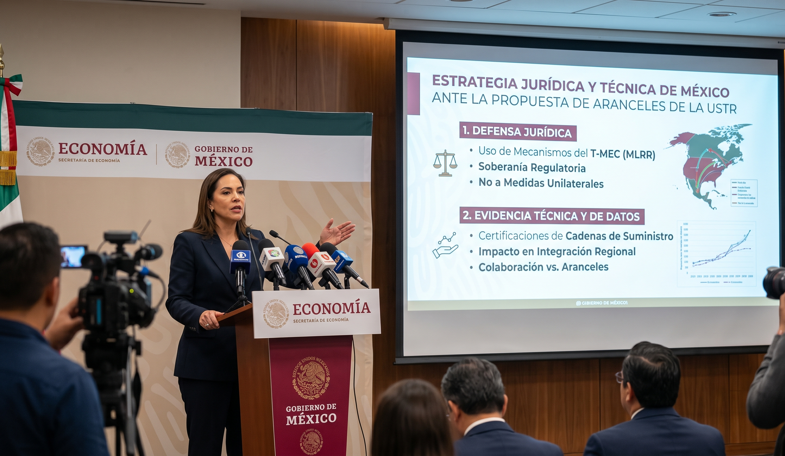 México anuncia estrategia jurídica y técnica para desestimar propuesta de aranceles de la USTR por regulaciones de trabajo forzoso