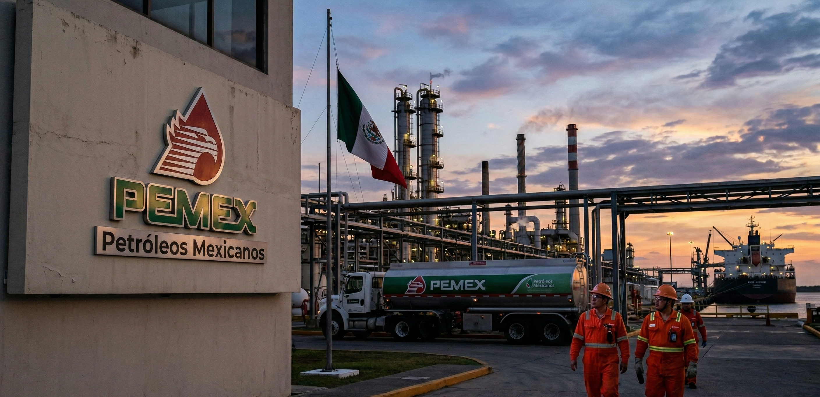 Precios del petróleo retroceden tras tregua en Medio Oriente; la Mezcla Mexicana se mantiene sólida