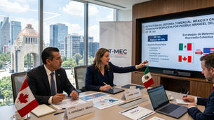 Estrategia de Defensa Comercial: México y Canadá coordinan respuesta por posible arancel del 10% de EE. UU.