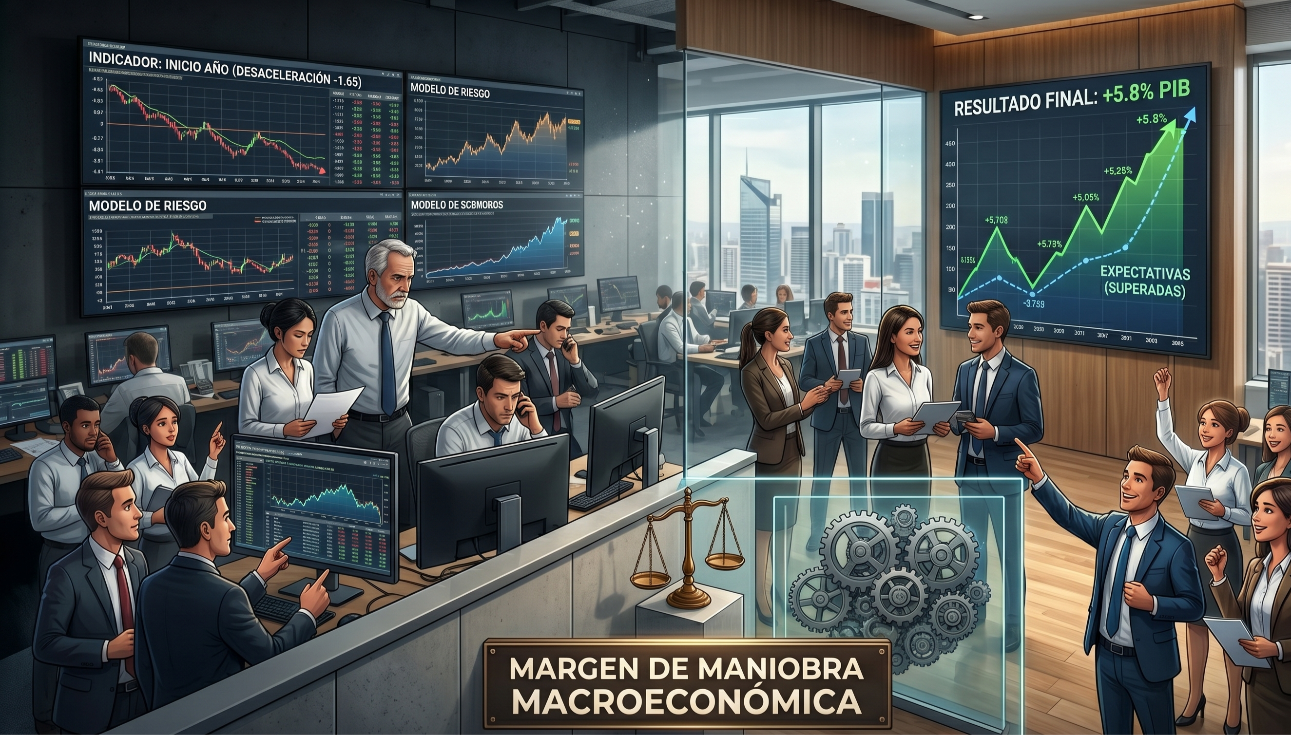 El PIB de México se contrae 0.6% en el primer trimestre, una caída menor a las proyecciones del mercado