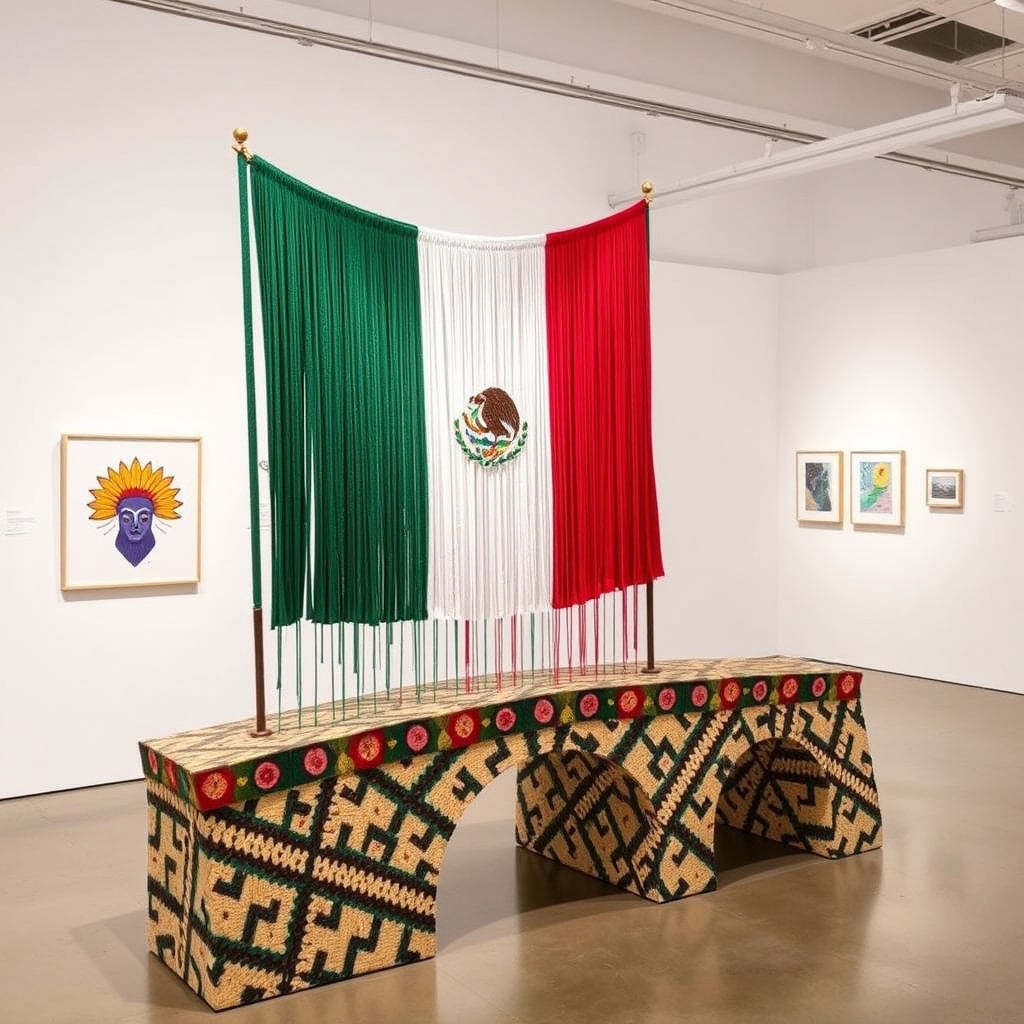 Artistas binacionales fortalecen lazos culturales entre México y Estados Unidos con exposición "Puentes Creativos"