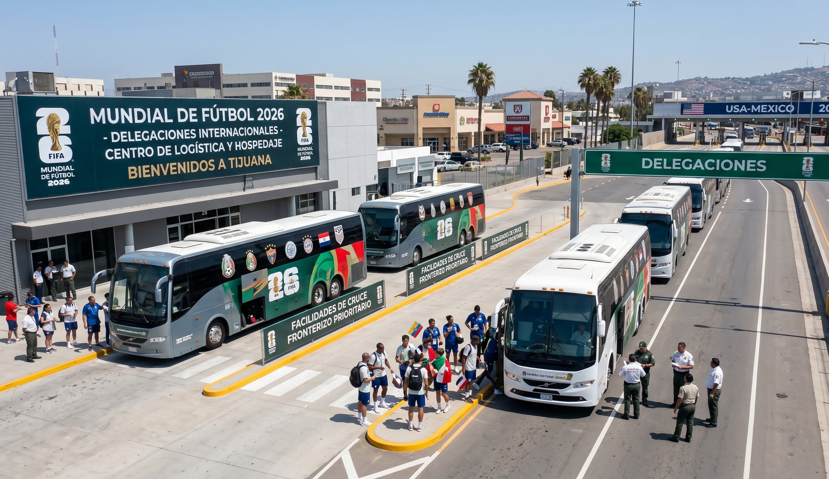 Cooperación logística para el Mundial 2026: Tijuana será base hotelera externa