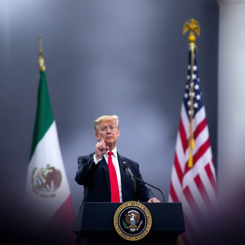 Trump insinúa posibles ataques contra cárteles en México para combatir el narcotráfico