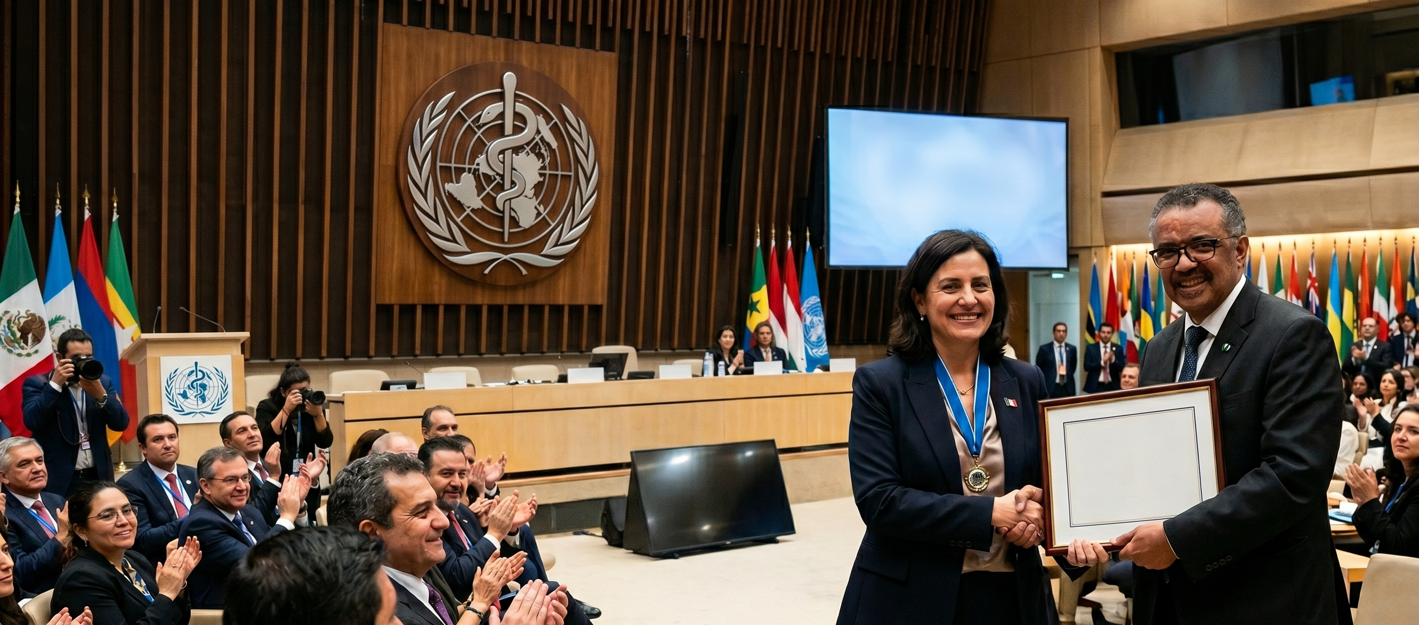 La OMS otorga reconocimiento global a la investigadora mexicana Arantxa Barrientos por sus aportaciones a la salud pública