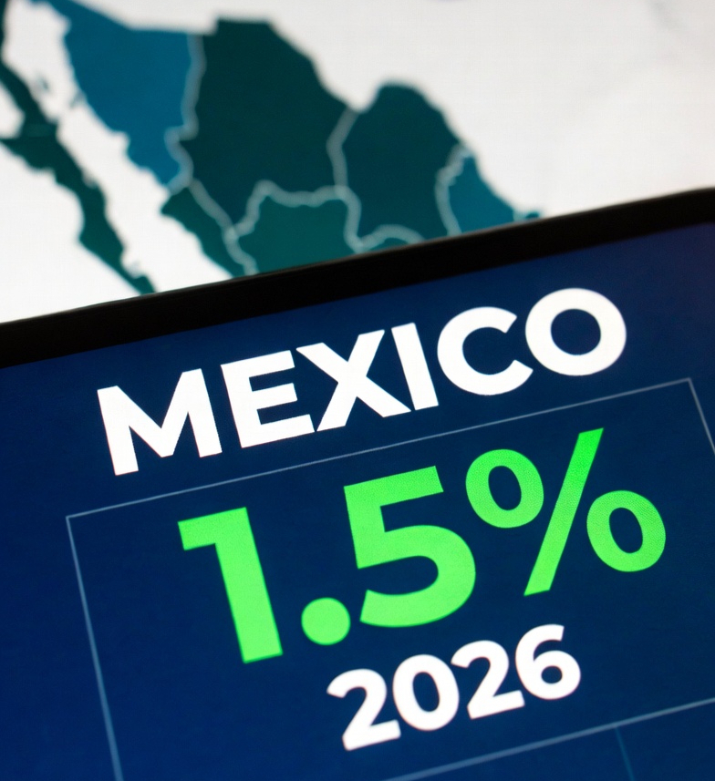 México crecería 1.5% en 2026 según Vanguard, con cauteloso optimismo por revisión del T-MEC