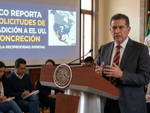 México reporta 269 solicitudes de extradición a EE. UU. sin concreción y apela a la reciprocidad judicial