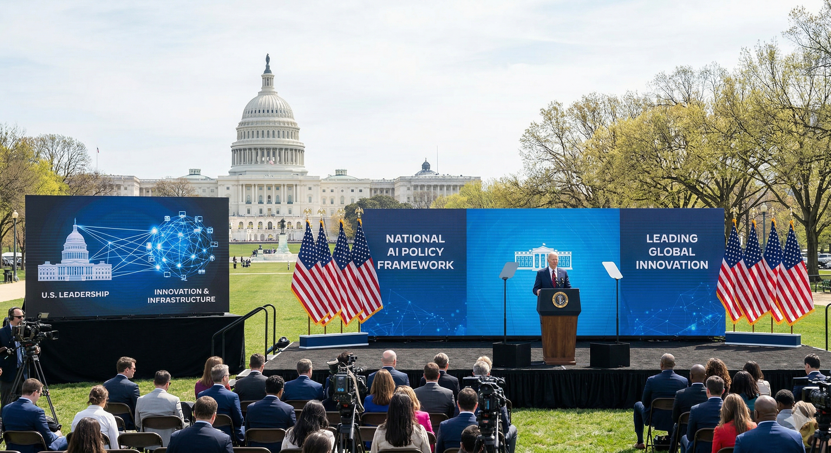 Estados Unidos lanza el Marco Legislativo Nacional de IA para liderar la innovación global