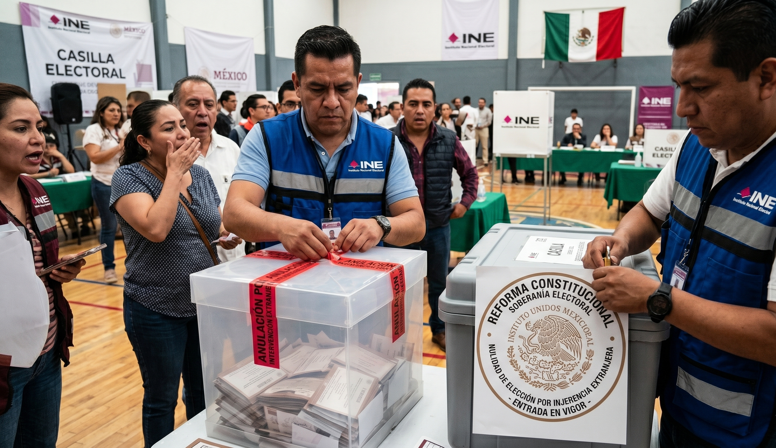 Entra en vigor reforma constitucional que incorpora la injerencia extranjera como causal de nulidad electoral