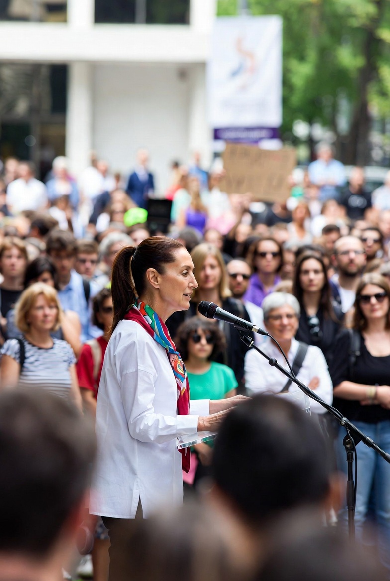 Sheinbaum agradece respaldo de López Obrador y descarta crisis política en México