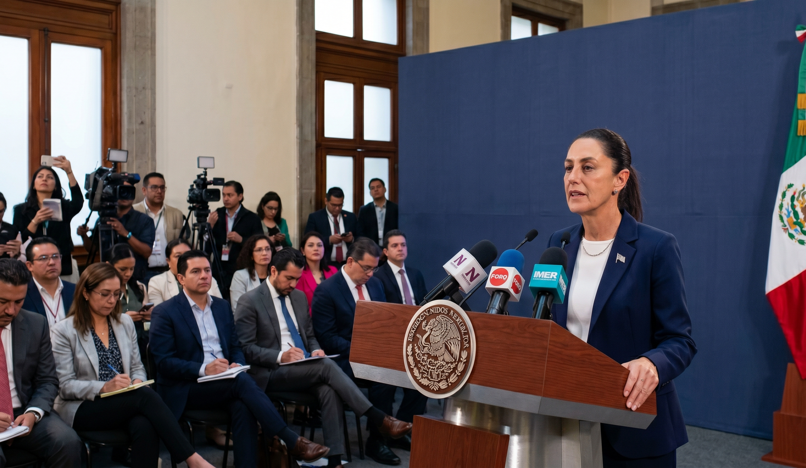 Presidenta Sheinbaum informa sobre posposición de visita de representante comercial de EE.UU.