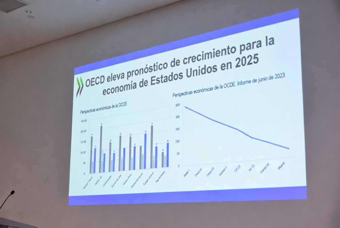 OCDE eleva pronóstico de crecimiento para la economía de Estados Unidos en 2025