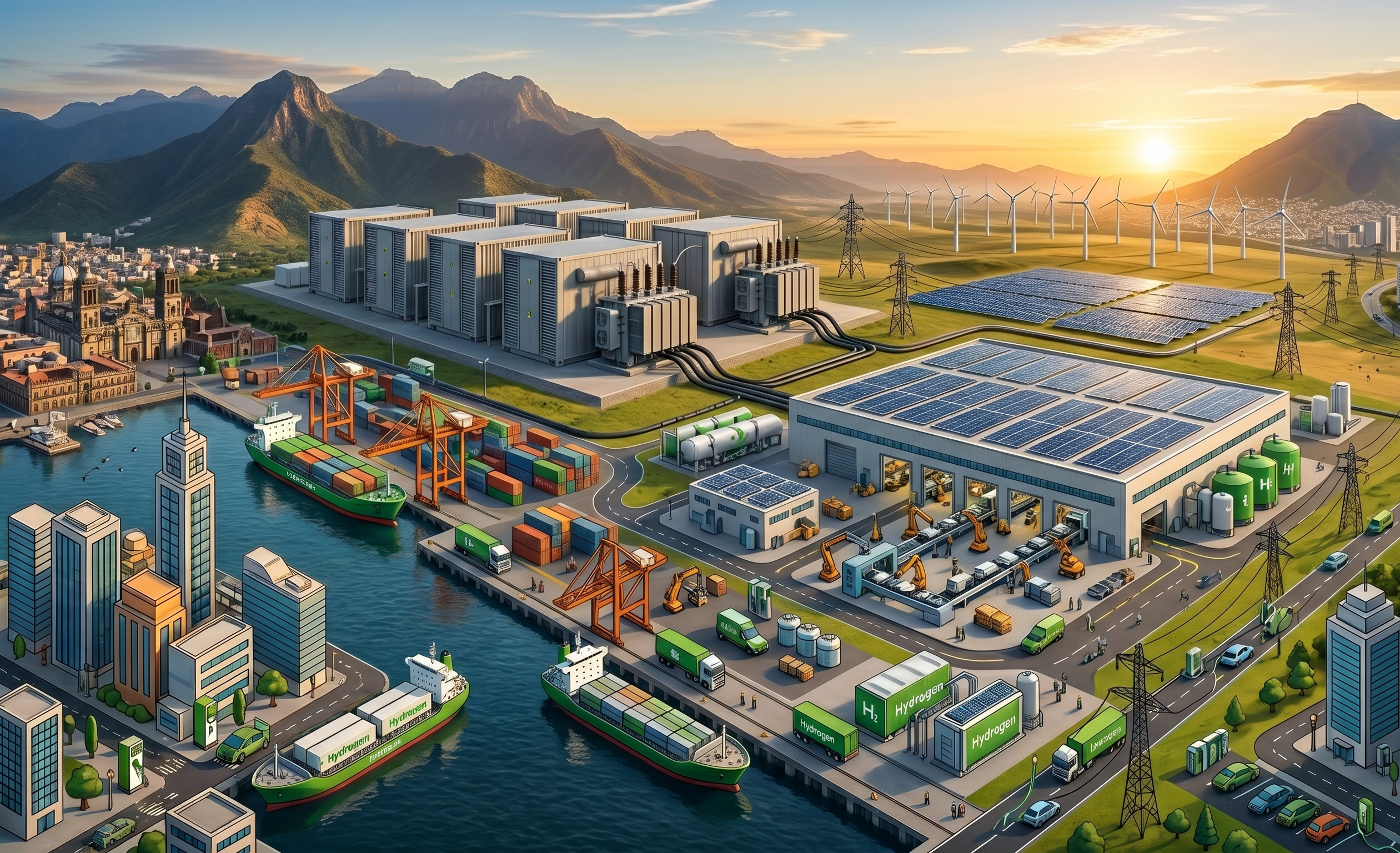 Transición Eléctrica e Industrial: Almacenamiento global de energía reporta expansión récord y traza metas para México hacia 2030