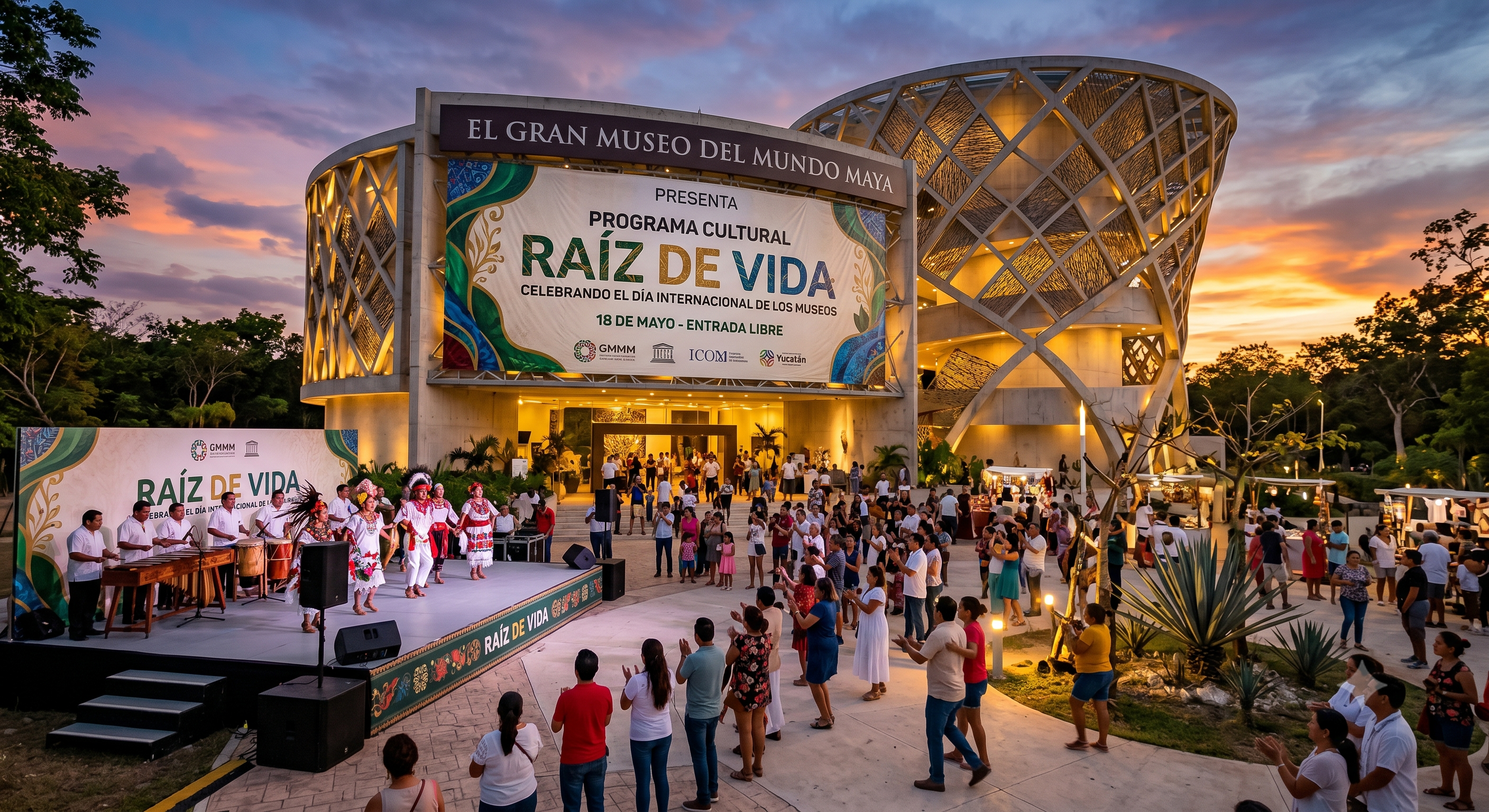 El Gran Museo del Mundo Maya presenta el programa cultural 'Raíz de Vida' por el Día Internacional de los Museos