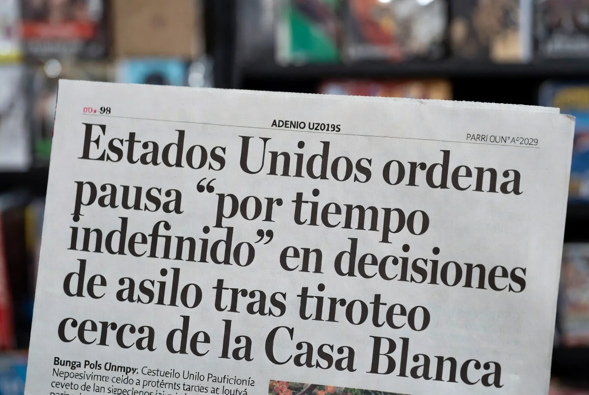 Estados Unidos ordena pausa “por tiempo indefinido” en decisiones de asilo tras tiroteo cerca de la Casa Blanca