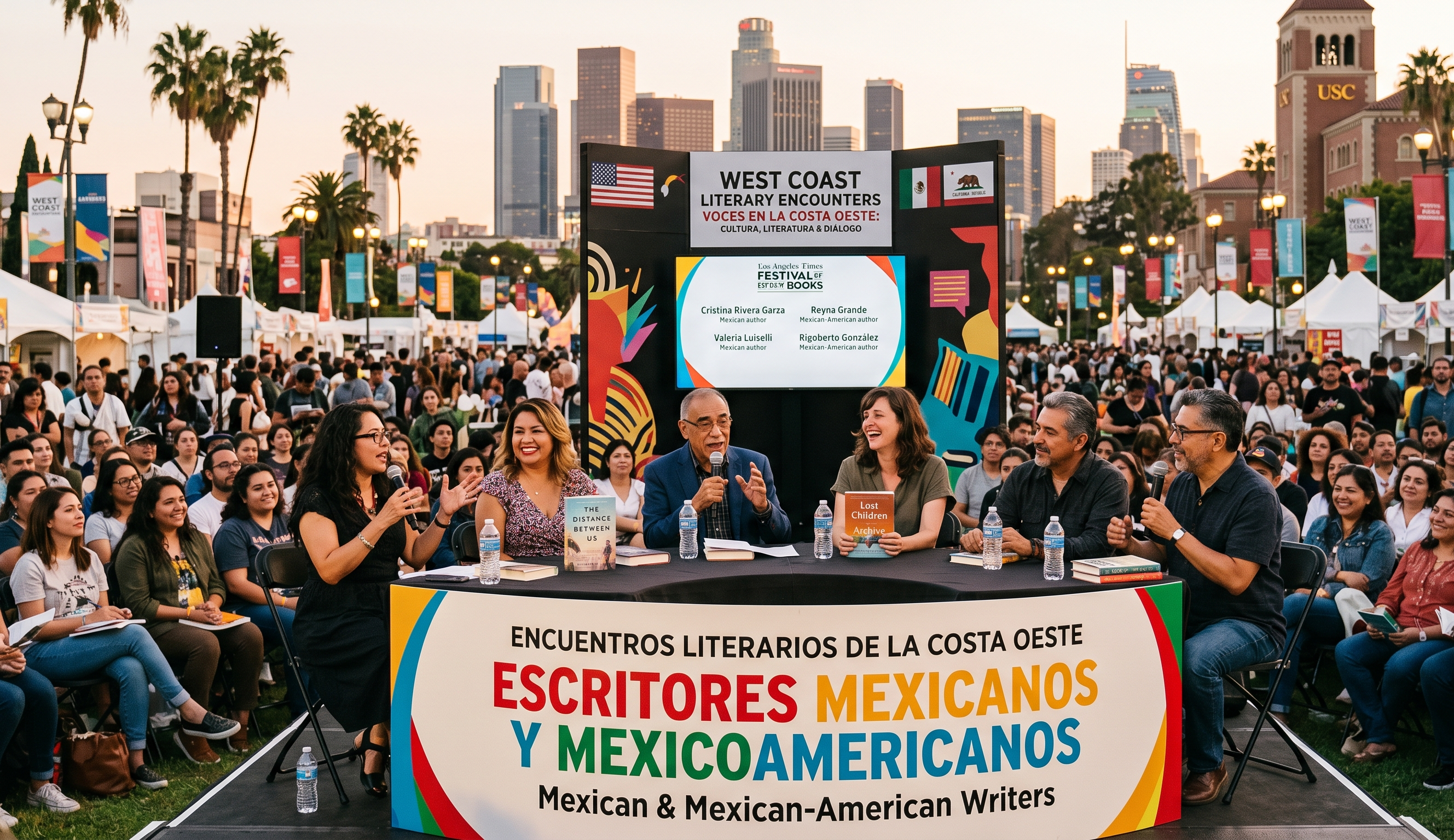 Escritores mexicanos y mexicoamericanos destacan en los principales encuentros literarios de la Costa Oeste de EE. UU.