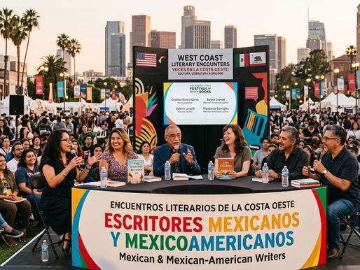 Escritores mexicanos y mexicoamericanos destacan en los principales encuentros literarios de la Costa Oeste de EE. UU.