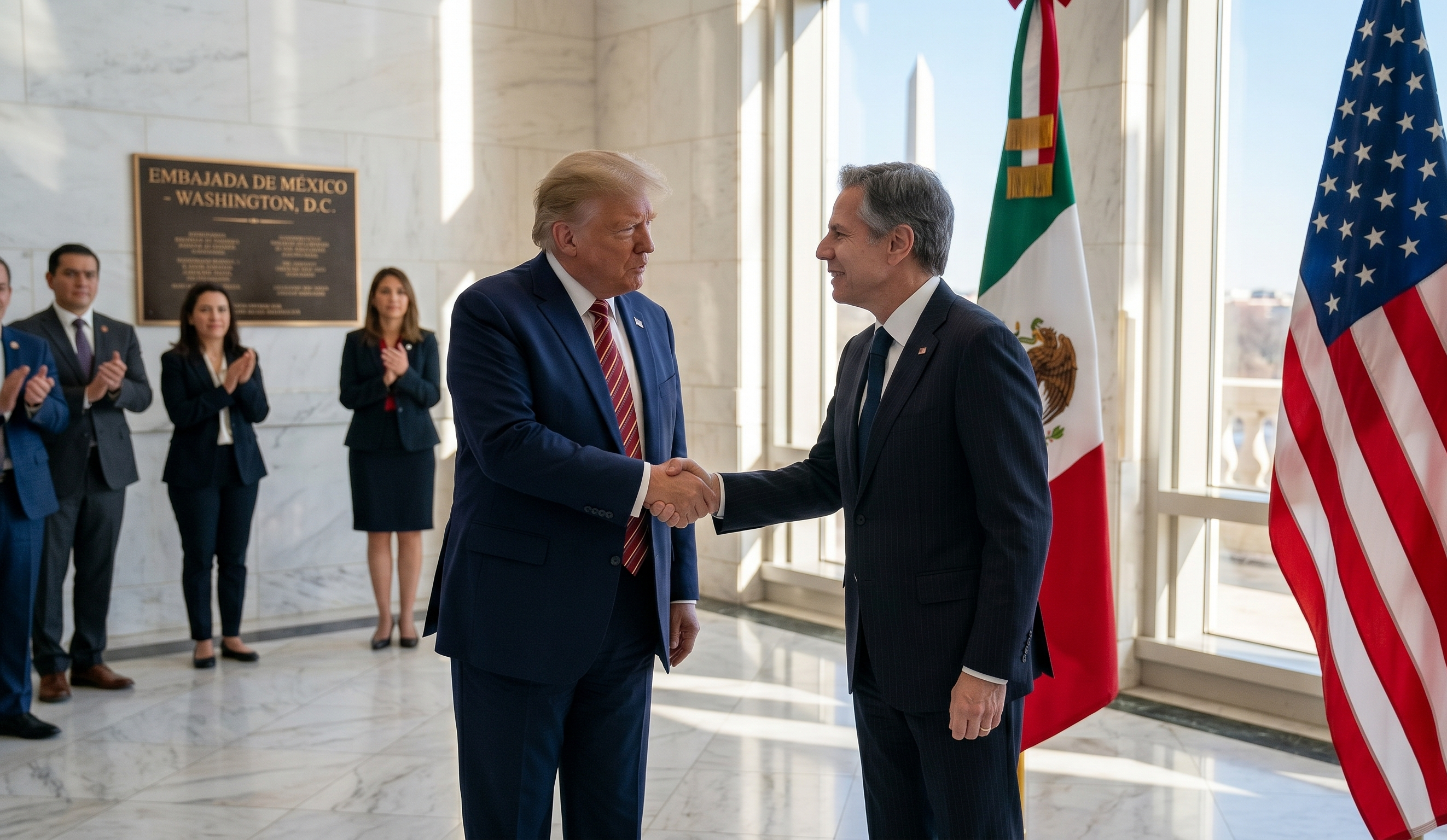 El perfil de Roberto Lazzeri Montaño se afianza para la Embajada de México en Estados Unidos con el visto bueno de Washington