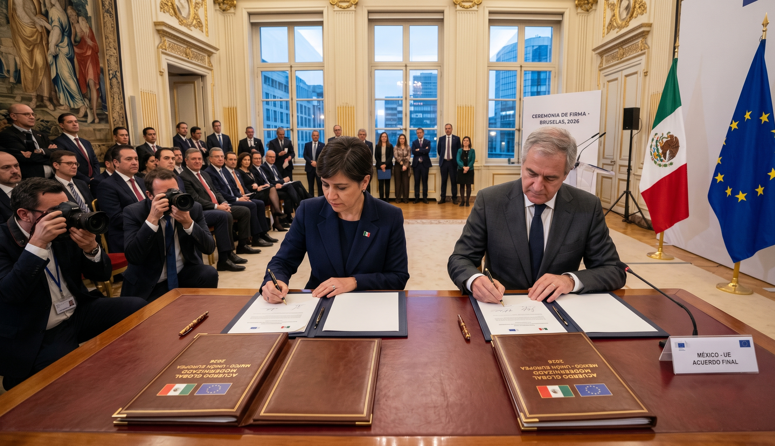 México firma acuerdo con la UE: ¿antídoto ante Trump o apuesta de largo plazo?