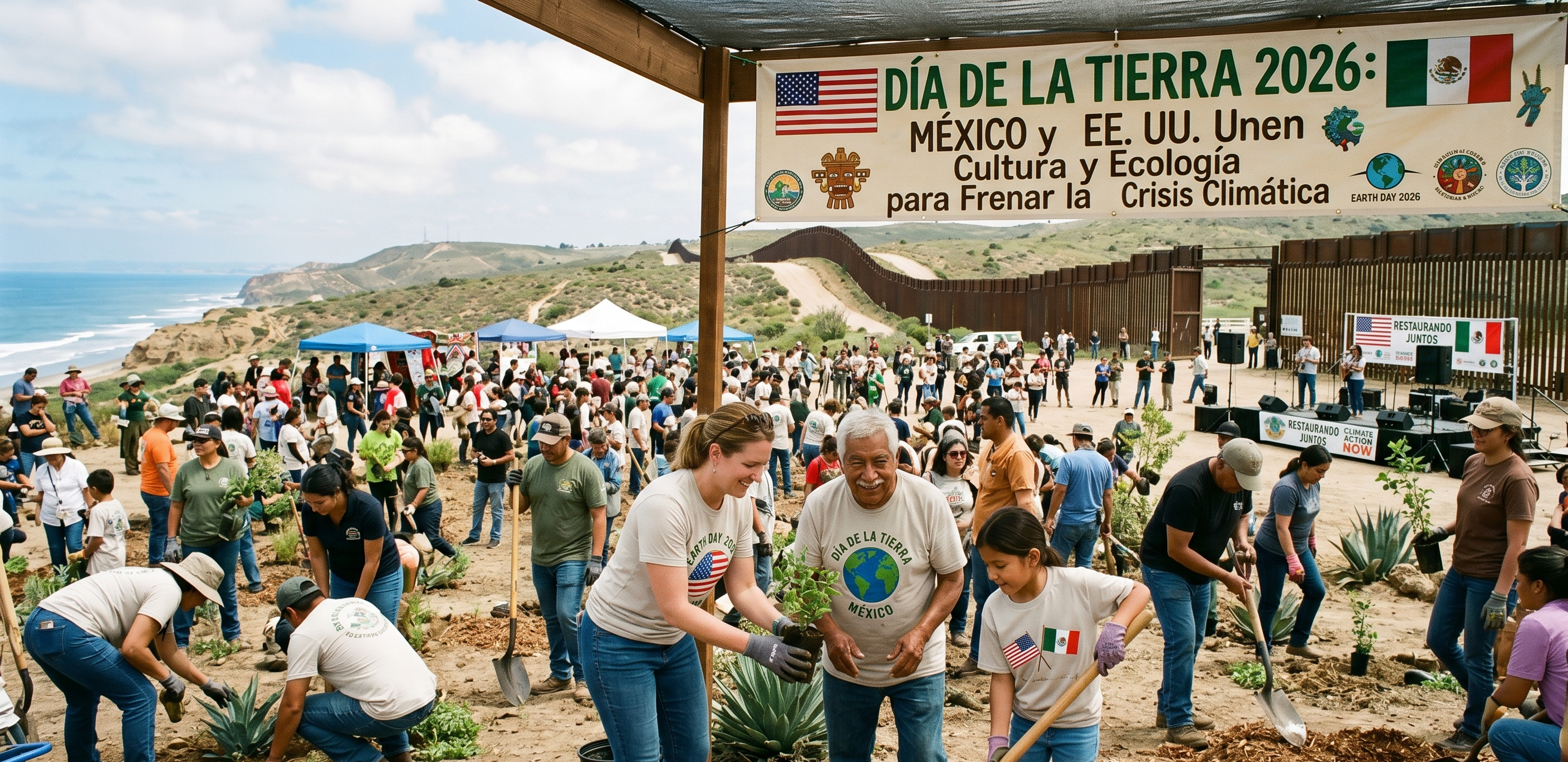 Día de la Tierra 2026: México y EE. UU. Unen Cultura y Ecología para Frenar la Crisis Climática