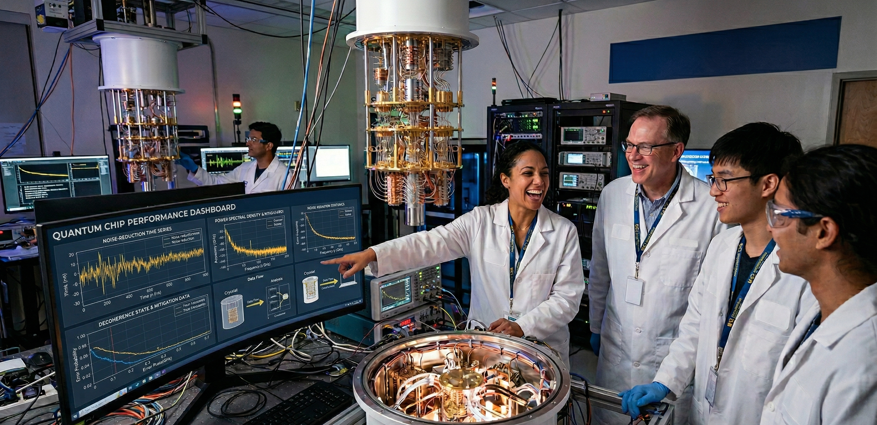 Investigadores de la UCI logran revertir el "caos" en la computación cuántica