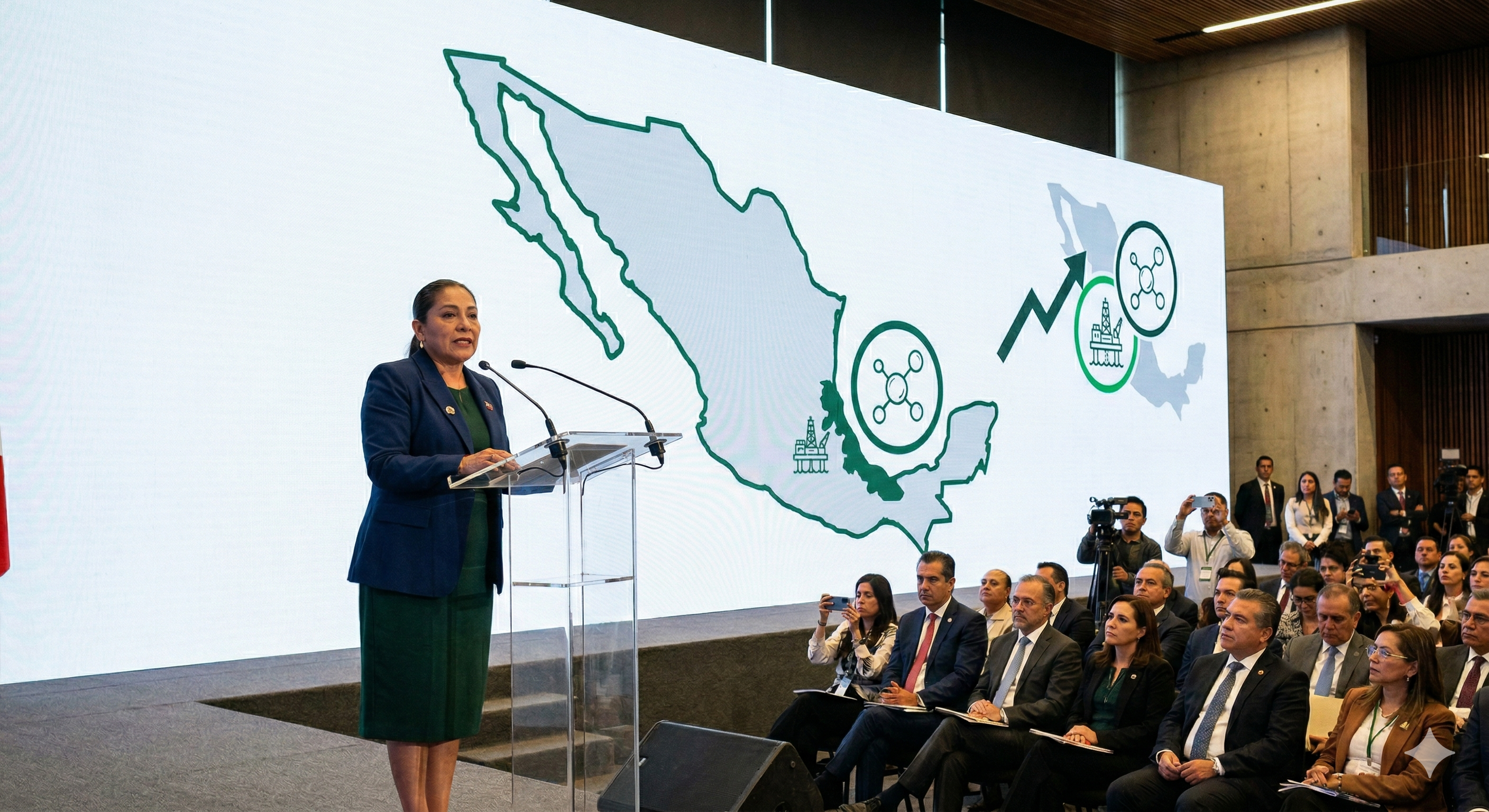 México lanza estrategia para elevar la producción de gas y reactivar la petroquímica