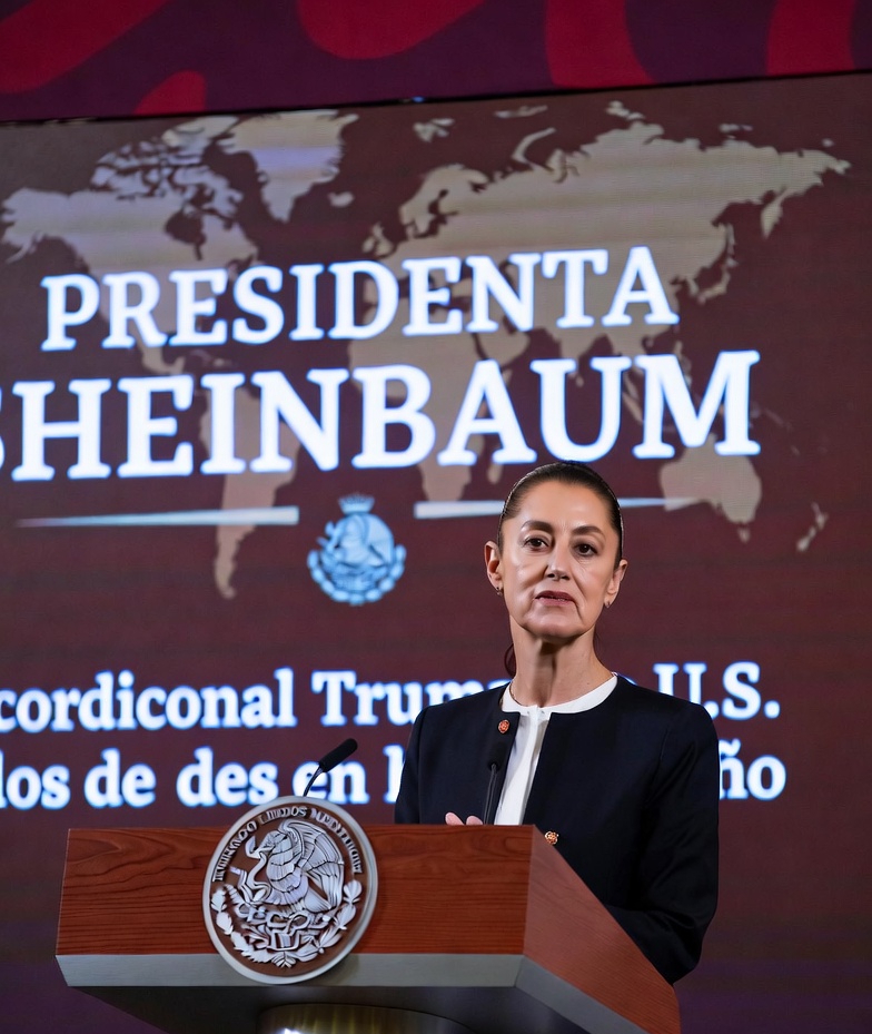 Sheinbaum defiende democracia mexicana ante comentarios de Trump sobre elecciones