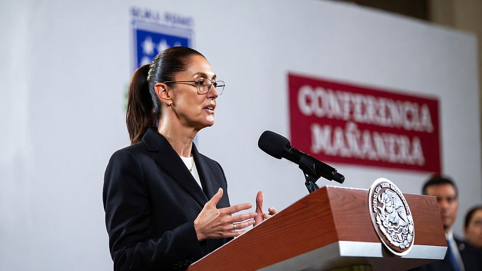 La presidenta Claudia Sheinbaum afirmó que México no sufrirá escasez de gas natural por las heladas extremas en EE. UU., aunque no descarta posibles aumentos en el precio del energético.