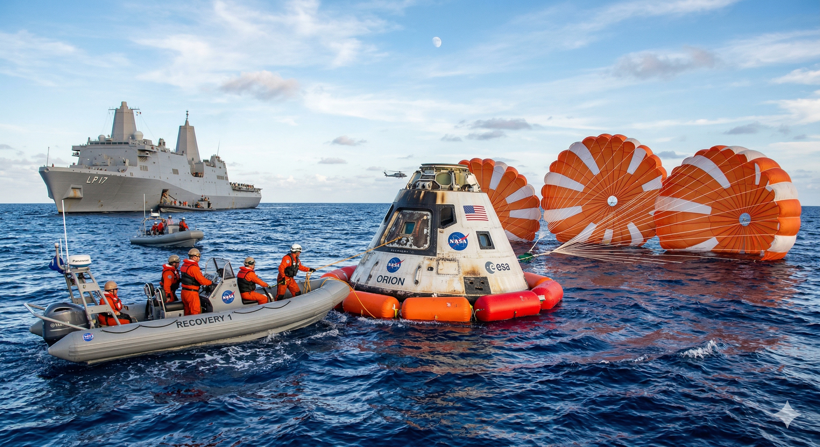 Éxito total de Artemis II: La nave Orión regresa a la Tierra tras rodear la Luna