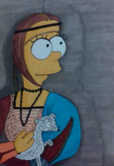 Alaina Mink, Grade 9, Parody Art, 2021