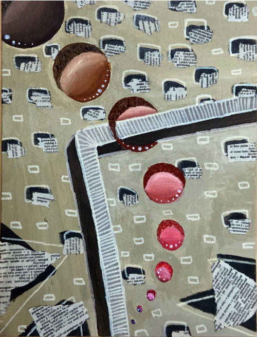 Non-Objective Mixed Media - Lucia Tyler