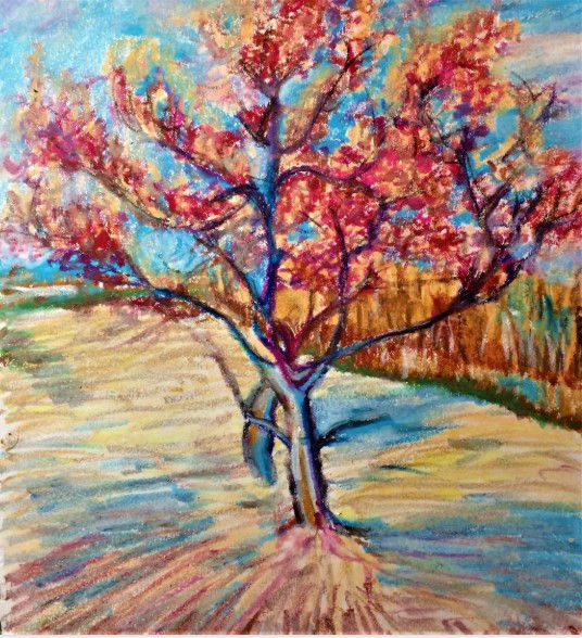 Cameron Harrell, Van Gogh Study, 2020